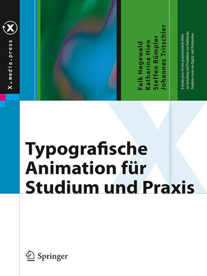 cover image of Typografische Animation für Studium und Praxis